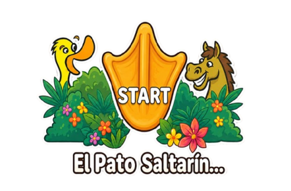 El Pato Saltarín — toca para empezar